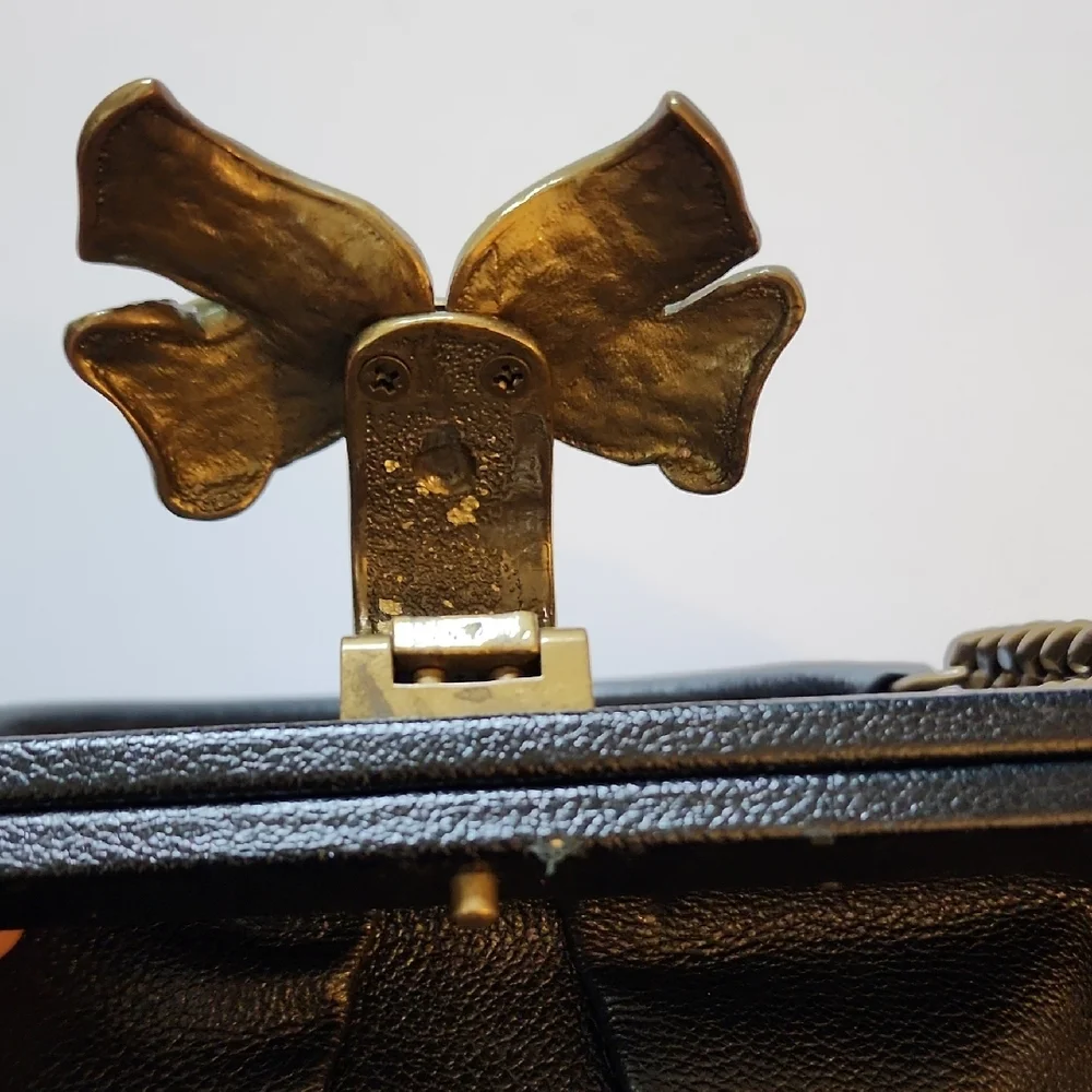 Betsey Johnson Vintage "Bow-nanza" Satchel. - Picture 12 of 15